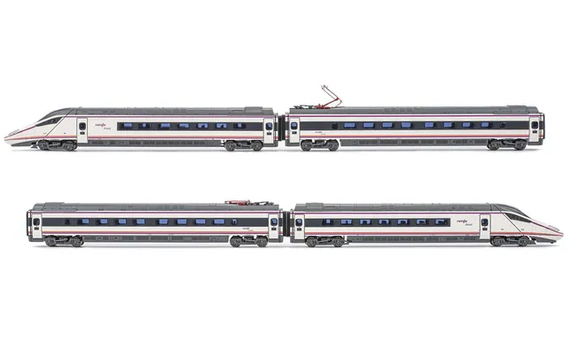 RENFE, 4-unit base set EMU class S-114, period VI, with DCC-sounddecoder