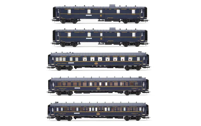 CIWL, 5-tlg. Set Reisezugwagen „Orient Express", 140. Jahrestag Box-Set, Ep. II