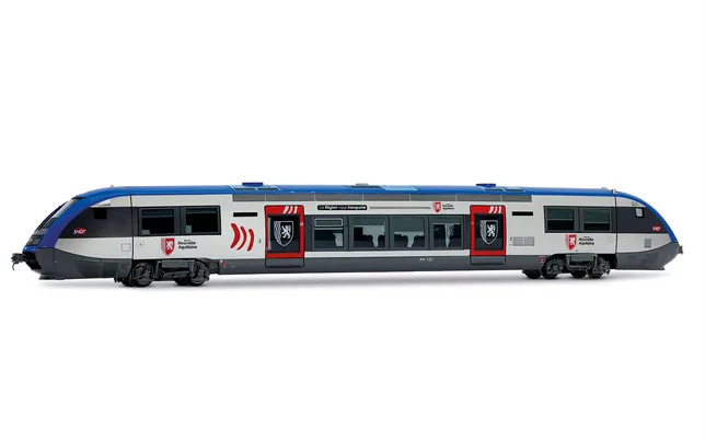 SNCF, autorail diesel classe X 73500 « Nouvelle Aquitaine » (Bordeaux), ép. VI, avec décodeur sonore