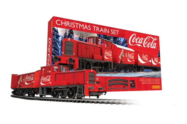 Coca Cola Christmas Train Set - EU Plug Version