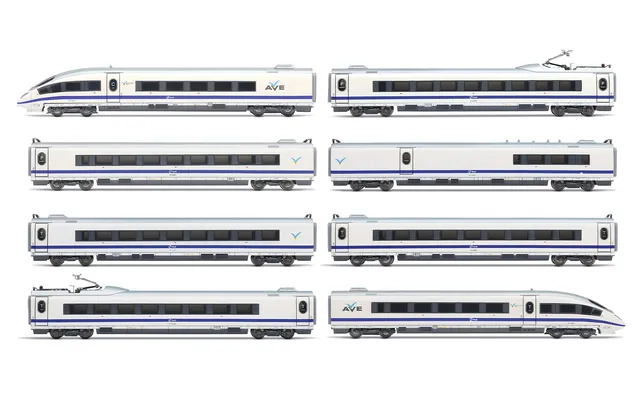 RENFE, AVE S-103, blue orginal livery, ep. V, with DCC sound decoder