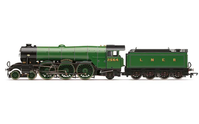 LNER, A1 Class, 2564 'Knight of Thistle' (diecast footplate and flickering firebox) - Era 3