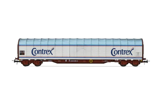 SNCF, 4-axle tarpaulin wagon Rils, "Contrex", ep. V