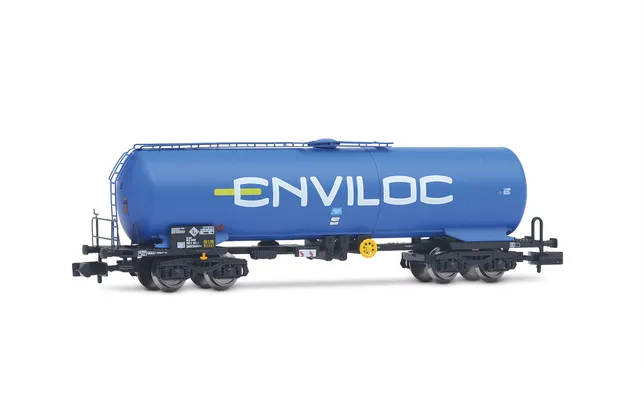 D-ERMD, 4-axle tank wagon "Enviloc", blu livery, ep. VI