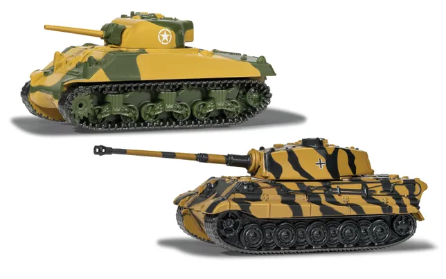 World of Tanks Sherman vs King Tiger