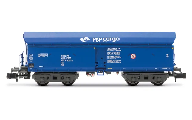 PKP Cargo, 3-unit pack self-discharging wagons Falls, blue livery, ep. VI
