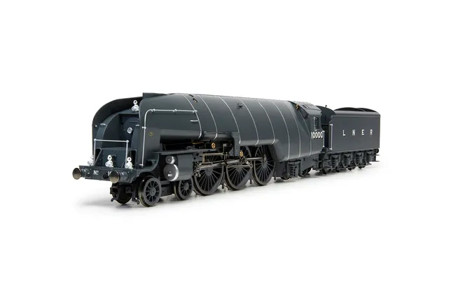 LNER, Class W1 'Hush Hush', 1935 (Double Blast Pipe), 4-6-4, 10000 - Era 3