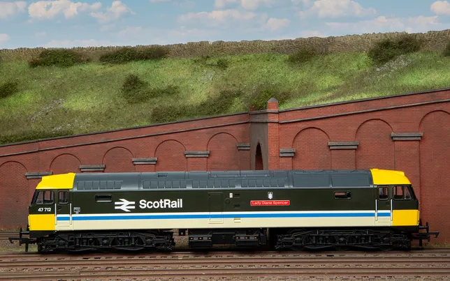 RailRoad Plus ScotRail, Class 47, Co-Co, 47712 'Lady Diana Spencer' - Era 11