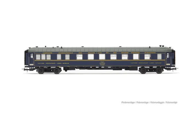 CIWL, restaurant coach "Libre-Service", blue livery, ep. IV