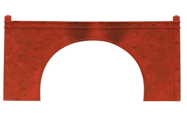 Double Brick Tunnel Portal x2