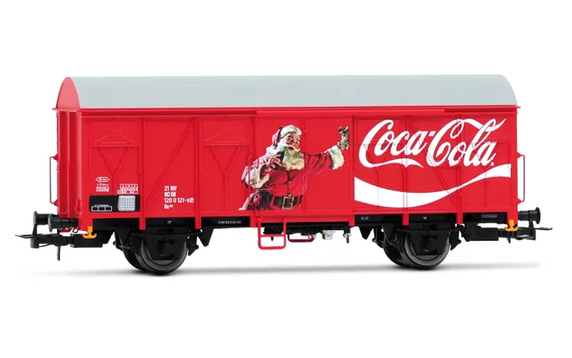 DB, 2-axle closed type Gs with flat walls "Coca-Cola", ep. IV