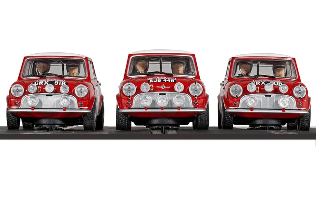1965 Monte Carlo Rally Mini - Triple Car Pack