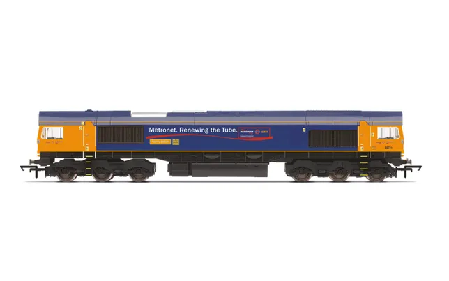 GBRf, Class 66, Co-Co, 66721 'Harry Beck' - Era 11