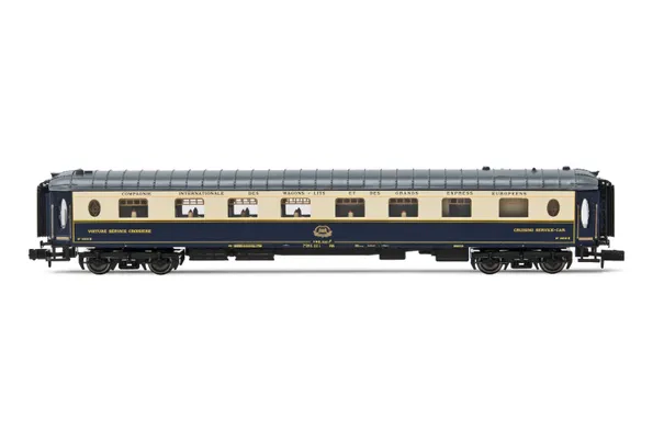 Pullman Express Service Coach with type MD bogies for higher speeds, period IV-V