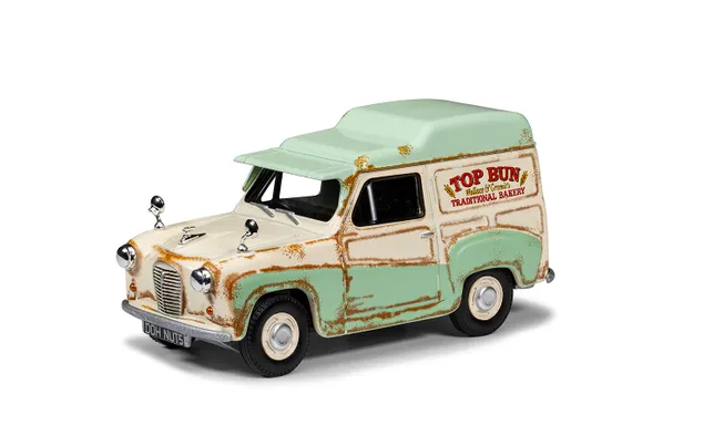 Wallace & Gromit Austin A35 Van Collection - Cheese Please!, Top Bun, Spick & Spanmobile