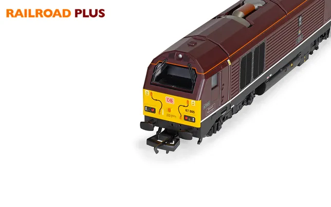 RailRoad Plus DB, Class 67, Bo-Bo, 67005 'Queen's Messenger' - Era 10