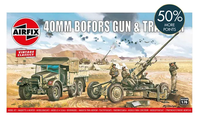 Bofors 40mm Gun & Tractor