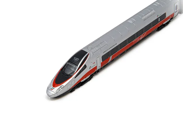 FS, 4-tlg. Set elektrischer Triebzug Reihe ETR 610, in ”AV Frecciargento”-Lackierung, Ep. VI