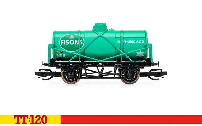 Vagón cisterna 12T 'Fisons Sulphuric Acid' nº 31 - Era 2/3