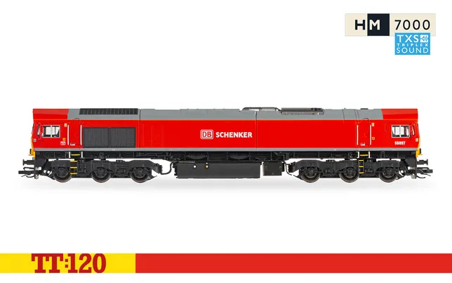 DB Schenker, Class 66, Co-Co, 66097 - Era 11 (Sound Fitted)