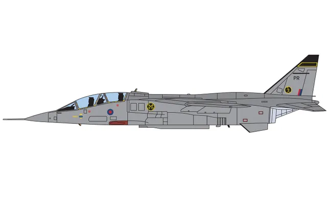 Jaguar T.4 XX838/PR - RAF No.16 (Reserve) Squadron- Coltishall
