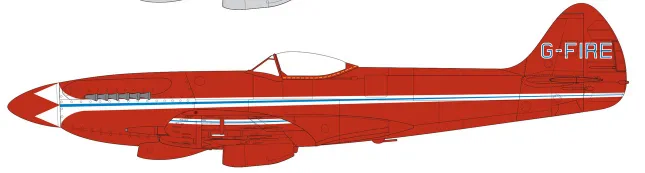 Supermarine Spitfire MkXIV Civilian Schemes