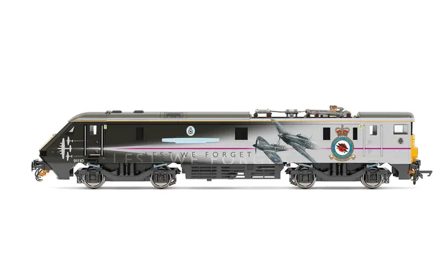 VTEC, Class 91, Bo-Bo, 91110 'Battle of Britain Memorial Flight' - Era 10
