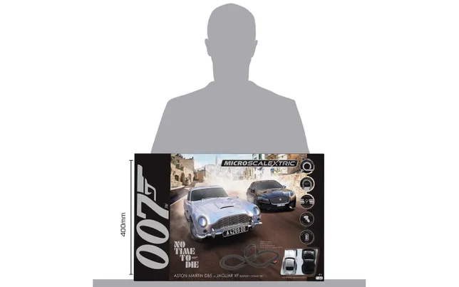 Micro Scalextric James Bond 007 Chase Set - No Time To Die