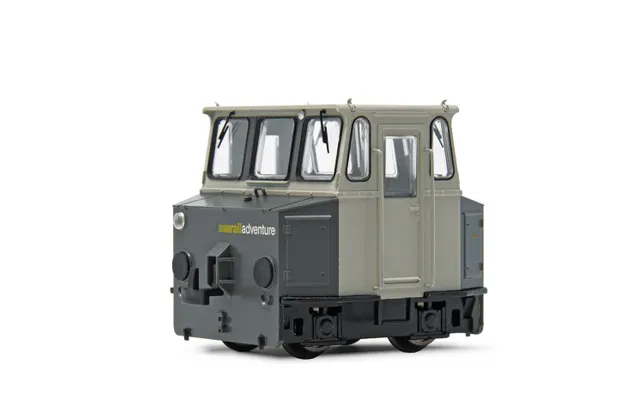 RailAdventure, locomotiva diesel da manovra ASF, livrea grigia, ep. VI, con DCC decoder
