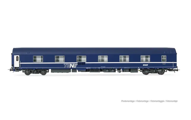 SNCB/SNCF, coffret « Train Auto-Couchette », composé de 1 x WR SNCB ex CIWL + 1 x WL T2 SNCF + 1 x DD SNCB, ép. IV-V