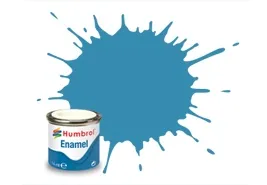 Humbrol Smalto Blu Mediterraneo Lucido 48 | Vernice Per Modellismo In Barattolo 14ml