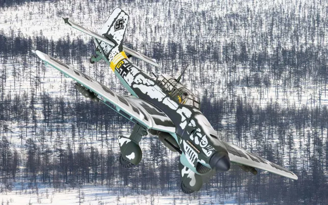 Junkers Ju-87B-2 Stuka - 'Ghost Bones'