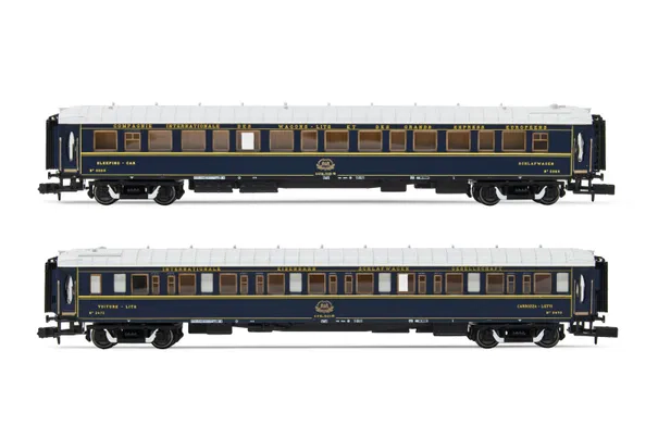 VSOE, 2-unit pack "Pullmancoaches", sleeping coaches, blue livery, period IV-V