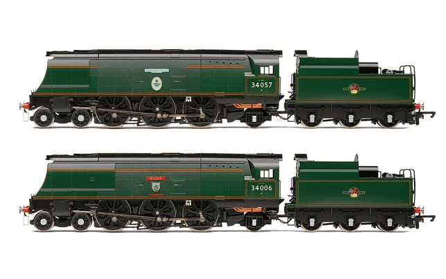 BR - Battle of Britain Class - 34057 'Biggin Hill' & BR - West Country - 34006 'Bude' - Train Pack