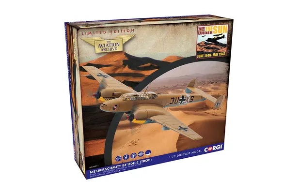 Messerschmitt Bf 110E-2 (Trop) ‘Horst Wessel’ – Zerstörergeschwader 26