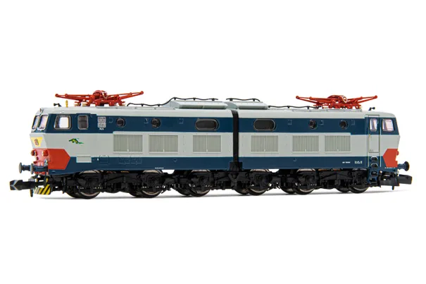 FS, locomotora eléctrica clase E.656, cuarta serie, decoración blu/gris, ép. IV