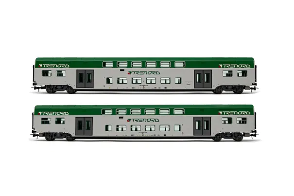 Trenord, 2-unit set of Vivalto intermediate coaches, Trenord livery, period VI