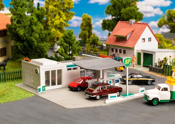 Die Tankstelle - Bausatz