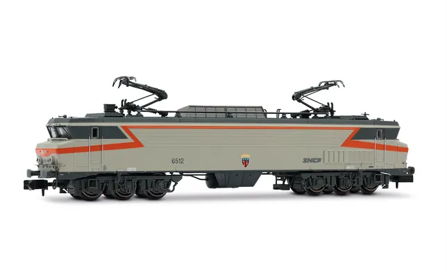 SNCF, locomotive électrique CC 6512, livrée « Béton », ép. IV, avec décodeur sonore