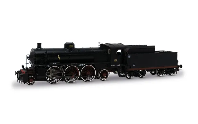 FS, express train steam locomotive with tender Gr. 685 089, 2nd series, with short boiler, historic locomotive, ep. VI