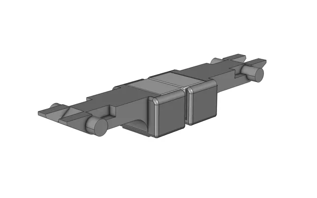 (H0 1:87) Small railway station with good shed