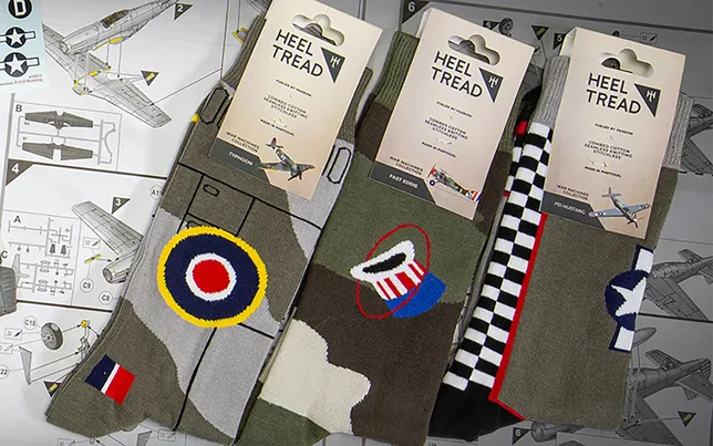 Airfix x Heel Tread Socks (Not Sold Separately)