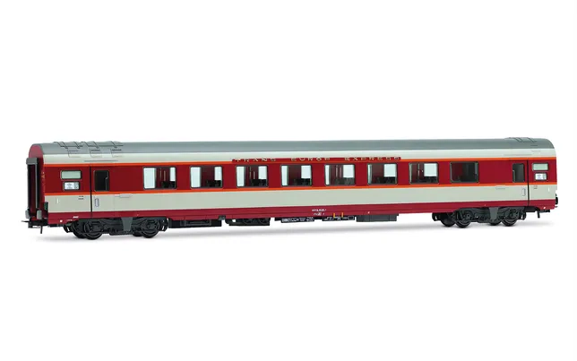 SNCF, 3-unit pack Gran Confort coaches TEE "Le Kléber" (A8u, A8tu, Vru), betón grey, ep. IV