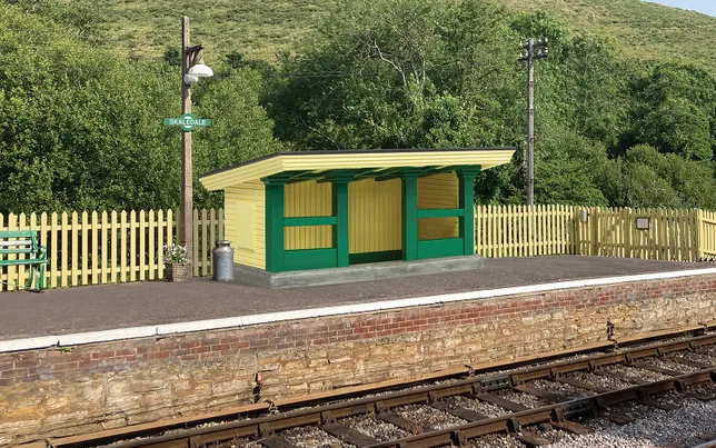 South Eastern Railway Platform Shelter