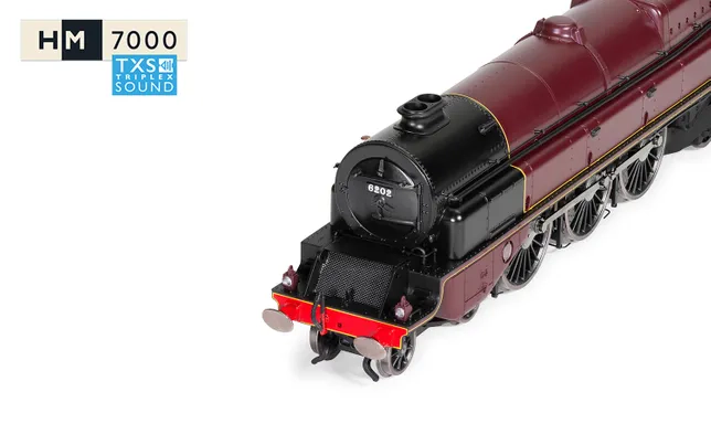 LMS, Princess Royal Class 'The Turbomotive', 4-6-2, 6202 - Era 3 (Sound Fitted)