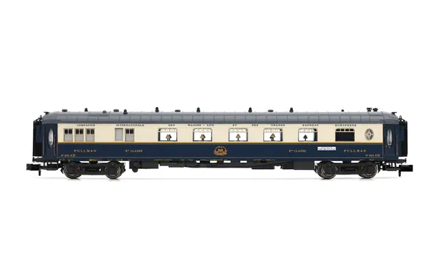 CIWL, 3-tlg. Zugpackung „Edelweiss Pullman Express“, Set 2/2, bestehend aus 1 x DD3, 1 x VPC Flèche d'Or und 1 x VP Étoile du Nord, Ep. II