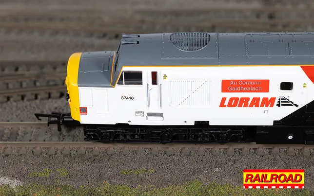 RailRoad - Loram - Class 37 - 'An Comunn Gaidhealach' 37418