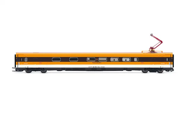 RENFE, tilting high-speed EMU class 443, with brown roof and modern logo, ep. IVb, with DCC sound decoder