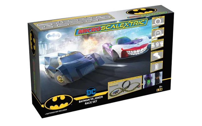 Micro Scalextric Batman vs Joker Race Set
