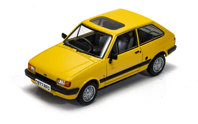 Ford Fiesta Mk2 1.1L, Citrine Yellow